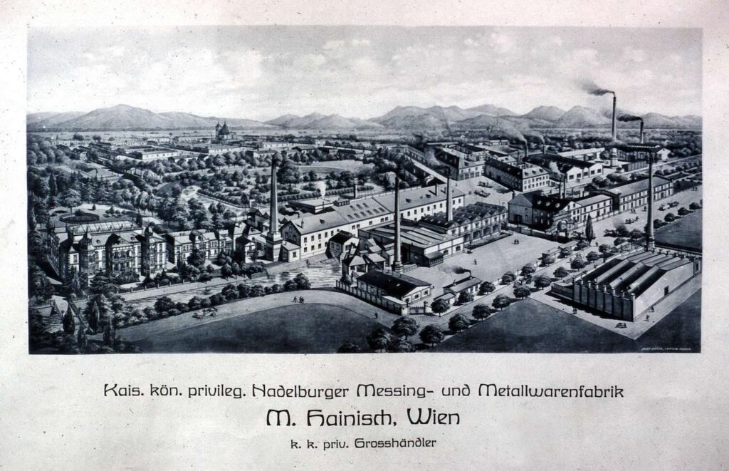 Late nineteenth-century print of Nadelburg (« Needle Fort »), Maria Theresa’s model work colony